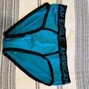 American Eagle Outfitters Teal & Black Men’s Briefs